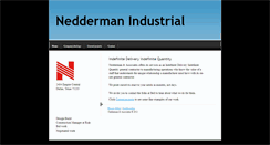 Desktop Screenshot of neddermanindustrial.com